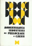 AS - MODERNIZAREA INDUSTRIEI DE PRELUCRARE A CARNII