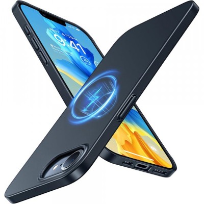 Husa MagSafe pentru Apple iPhone 16e, Torras, OriginFit, Neagra foto