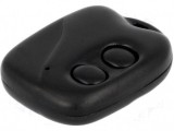 Carcasa Cheie Telecomanda 2 Butoane ABS-96, 36x46x11mm, Neagra