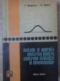 METODE SI APARATE ELECTRICE PENTRU CONTROLUL STATISTIC AL DIMENSIUNILOR-F. MANGIUREA, AL. CALISTA