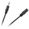 Cablu prelungitor audio jack 3,5 mm (tata-mama) 5 m, stereo, negru, Oem
