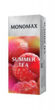 Cutie ceai cu 25 pliculețe Monomax - Summer Tea: Amestec de hibiscus, fructe de pădure și aromă de zmeură 90 g