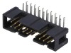 Conector IDC soclu tată 20 PIN 90&deg; THT pentru PCB
