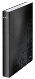 Caiet mecanic Leitz Wow A4 mecanism 4DR laminat negru