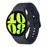 Smartwatch Samsung Watch 6 SM-R945 4G LTE, ecran AMOLED 1.47inch, 2GB RAM, 16GB Flash, Bluetooth 5.3, Carcasa Aluminiu, 44mm, Waterproof 5ATM (Negru)
