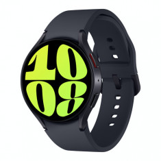 Smartwatch Samsung Watch 6 SM-R940, ecran AMOLED 1.47inch, 2GB RAM, 16GB Flash, Bluetooth 5.3, Carcasa Aluminiu, 44mm, Waterproof 5ATM (Negru)