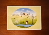 CARTE POSTALA - PORTELAN FIN VILLEROY &amp; BOCH- PRIMAVARA- WILMA LANGHAMMER