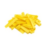 Cumpara ieftin Set 100 pene pentru nivelare gresie faianta, reutilizabile, galben