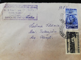 Plic circulat 1955, Distileria chimica de lemn, Darmanesti catre Salina Slanic