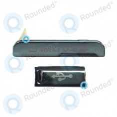 Samsung S5830 Galaxy Ace Butoane laterale Micro SD și Micro USB, Taste laterale Piesă de schimb albastră #6-5