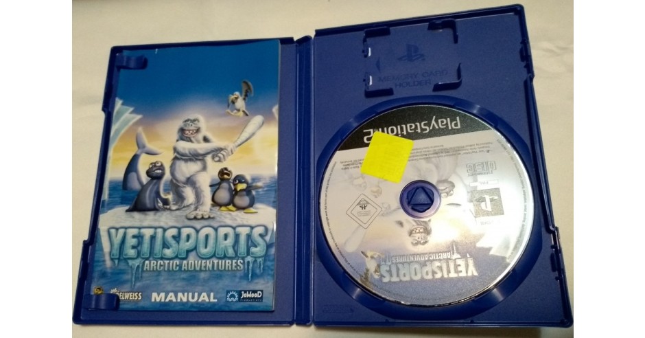 Jeu Yetisports Arctic Adventures PS2 Complet - Version FR Rare - Très Bon état