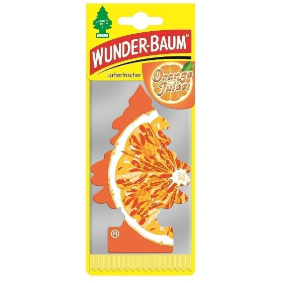 Odorizant Auto Bradut Wunder-Baum Orange Juice 146347 7612720201457