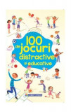 100 de jocuri distractive şi educative - Paperback brosat - Rebecca Gilpin - Corint Junior