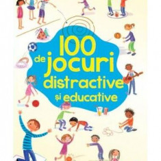 100 de jocuri distractive şi educative - Paperback brosat - Rebecca Gilpin - Corint Junior