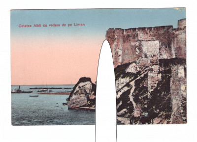 CP Cetatea Alba cu vedere la Liman, necirculata, aproape impecabila foto
