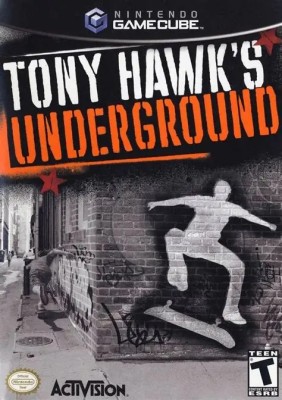 Joc retro Nintendo GAME CUBE Tony Hawks UNDERGROUND de colectie foto