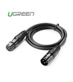 Cablu Cannon XLR Tata la Mama pentru microfon-Lungime 10 Metri, Ugreen