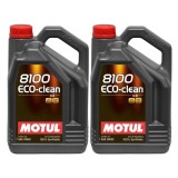 Pachet 2 litri ulei Motul 8100 ECO-CLEAN 0W30 , Eficienta maxima E i protectie superioara pentru motoare moderne