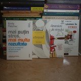 LOT PATRU CARTI DESPRE STRES : MAI PUTIN STRES, MAI MULTE REZULTATE + CELE 5 DIMENSIUNI ALE STRESULUI ...2012-2019 *