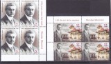 2018 NICOLAE MINOVICI,SERIE IN BLOC DE PATRU,NEUZAT,MNH,ROMANIA., Oameni, Nestampilat