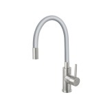 BATERIE BUCATARIE FERRO BZA4SSS INOX GRI PIPA FLEXIBILA ZUMB