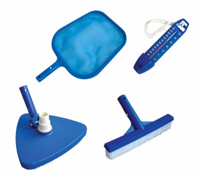 Kit intretinere piscine 4 piese K058 foto