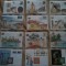 Lot 10 plicuri diferite + o monedă sigilată + cadou 10 CD-uri cu muzică populară