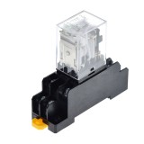 Releu de putere cu bobina 12V DC, DPDT 8 pini LY2NJ / HH62P / JQX-13F (LYA443)