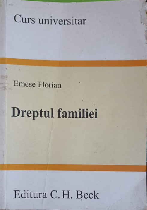 DREPTUL FAMILIEI-EMESE FLORIAN