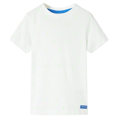 Tricou pentru copii, ecru, 128 12397 foto
