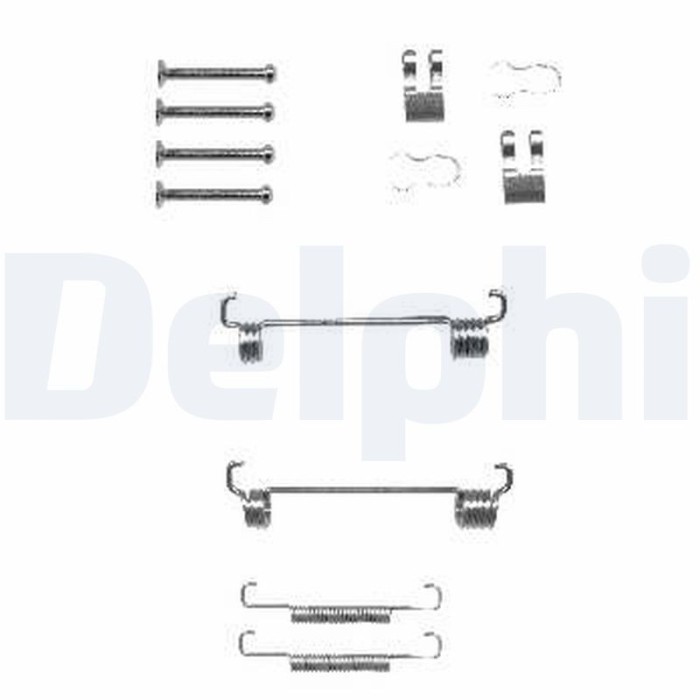 DELPHI LY1344 set accesorii, saboti frana parcare