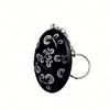 Alarma personala tip breloc chei, JustZEN&trade; Safe, 120dB, pentru siguranta copiilor, femeilor sau persoanelor varstnice, negru