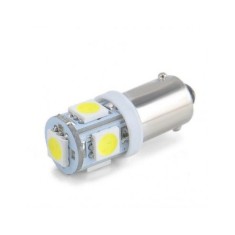 Led auto H6W, BAX9S cu 5 leduri SMD