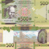 Guineea 500 Francs 2018 UNC