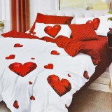 Lenjerie de pat cocolino - cristal hearts, Ralex Pucioasa