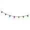 Sir iluminat festiv 10m, IP44 cu 20 becuri colorate