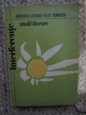 Interferențe, studii literare, Societatea literară Relief Rom&acirc;nesc, 1975