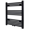 Radiator port-prosop incalzire centrala baie drept negru 600 x 764 mm