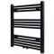 Radiator port-prosop incalzire centrala baie drept negru 600 x 764 mm