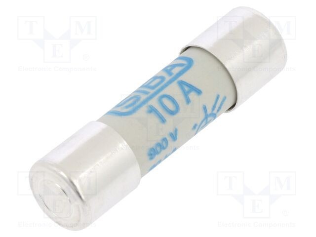 Siguranţă SIBA gR 10A 900VDC 10,3x38mm