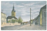 916 - CODLEA, Brasov, Market, Romania - old postcard - used - 1913, Circulata, Printata