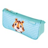 Necessaire triunghiular sport, motiv cute animals tiger, Herlitz