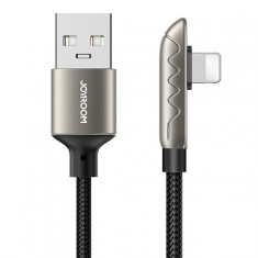Cablu USB Joyroom - Încărcare Lightning / Transfer De Date 2,4A 1,2m Argintiu (S-1230K3) S-1230K3(L)-SILVER