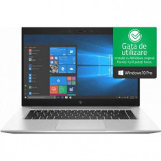 Ultrabook HP EliteBook 1050 G1 Intel Core Coffee Lake (8th Gen) i7-8850H 1TB SSD, 32GB RAM, Windows 10 Pro, UltraHD, Tastatura iluminata, Argintiu foto