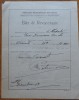 Primaria municipiului Bucuresti , Bilet de revaccinare, 1931