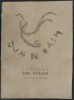 EMIL GULIAN (1907-1942): DUH DE BASM (POEME / VOLUM DE DEBUT, 1934 / COPERTA &amp; PLANSE DE MAC CONSTANTINESCU) [DEDICATIE / AUTOGRAF]