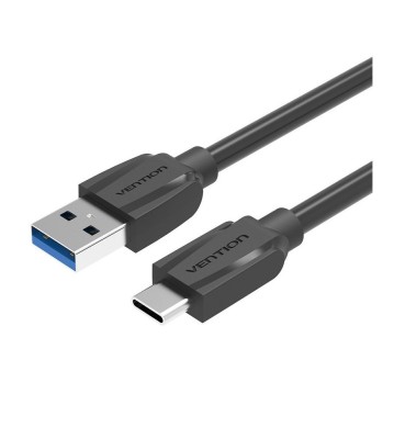 Cablu de date USB 3.0 la USB de tip C - Negru-Lungime 2 Metri foto