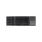 Tastatura pliabila ultra-subtire, wireless si compatibila cu Android, iOS, Smart TV, cu touchpad, Negru