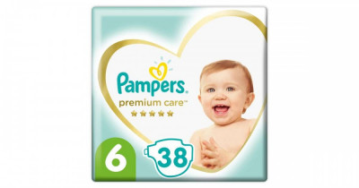 Pampers Premium Care Pelenka 13kg+ Junior 6 (38db) foto