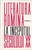 D. Micu - Literatura romana la inceputul secolului XX